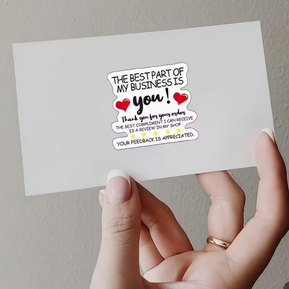 The Best Part of My Business is You Feedback iAppreciated, Roll of 500 Stickers
